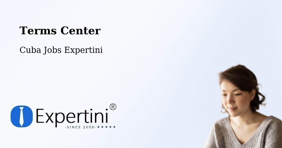 Terms of Service – Condado - Cuba Jobs Expertini